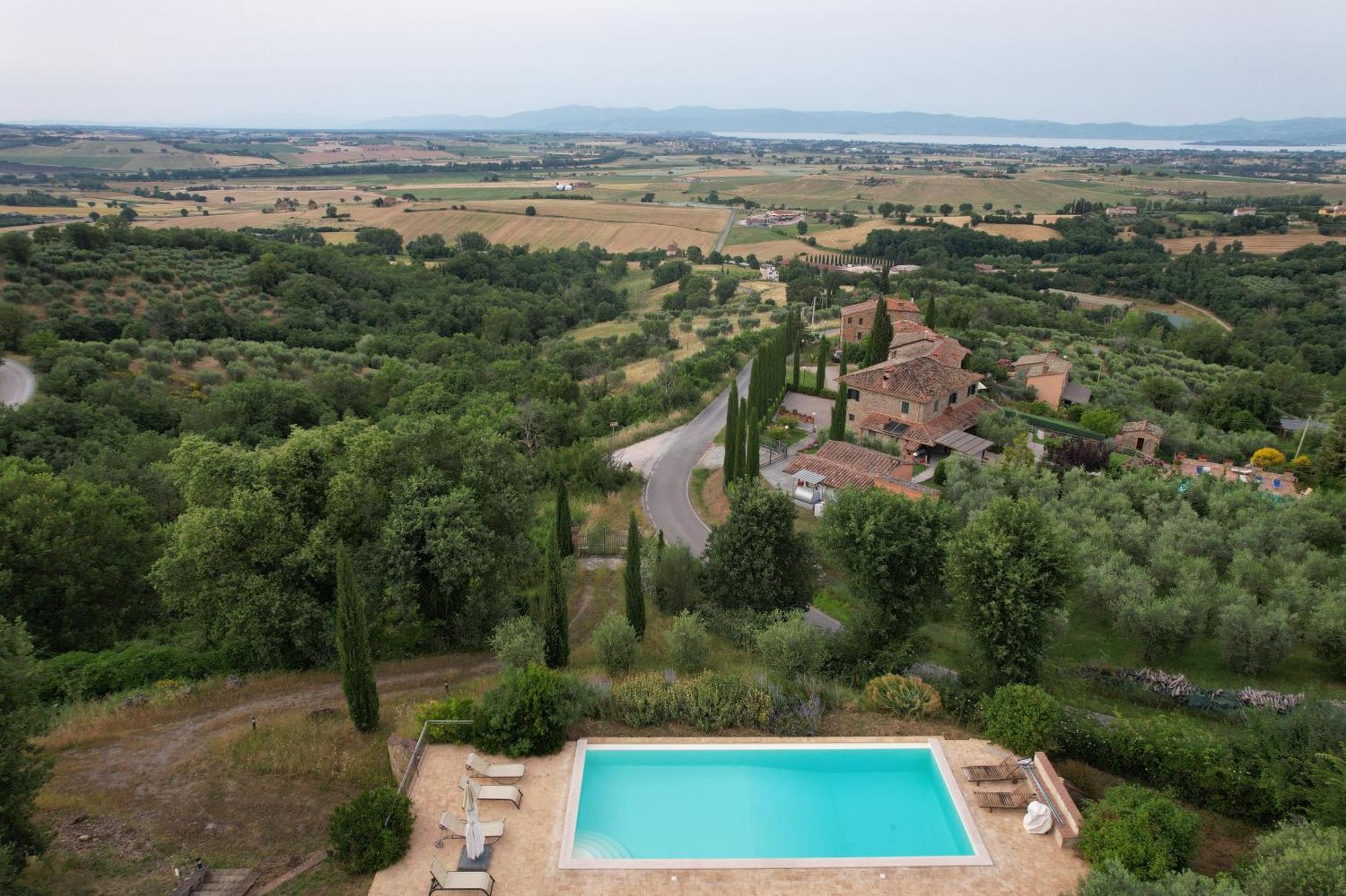 Fonte Pace Luxury Villa - A Fontanaro Property Paciano Dış mekan fotoğraf